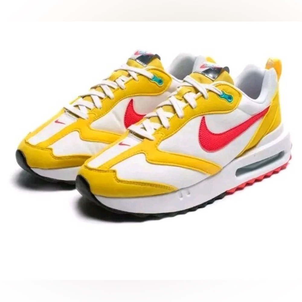 Nike - Air Max Dawn 'Vivid Sulfur Siren Red' - Men’s 10.5 Women’s 12